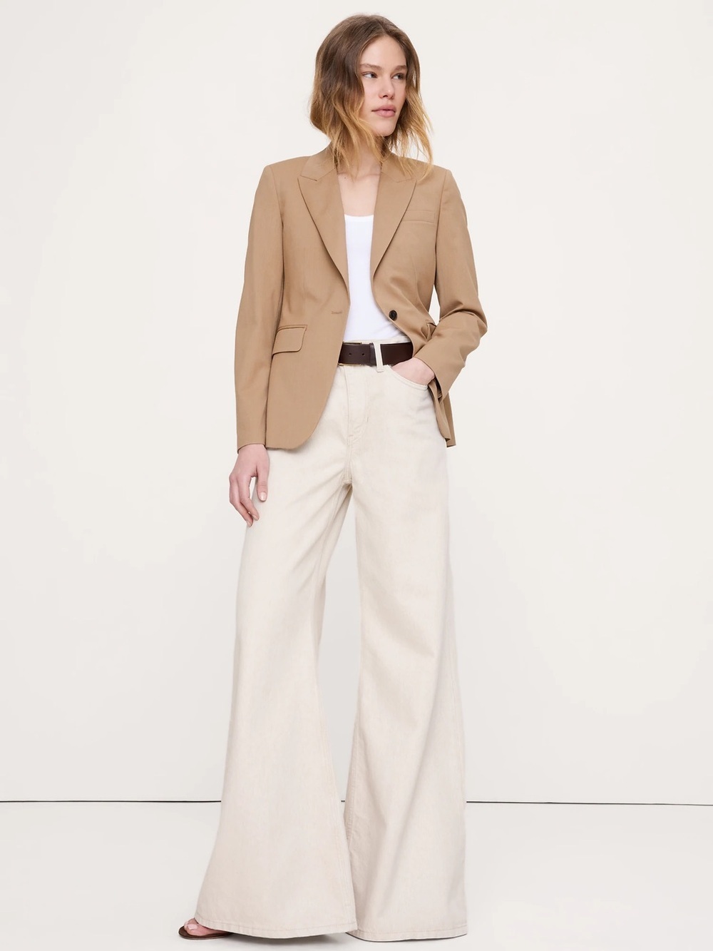 Banana Republic Tan Blazer